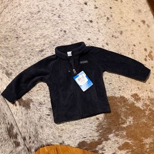 Columbia Youth Black Fleece Jacket
